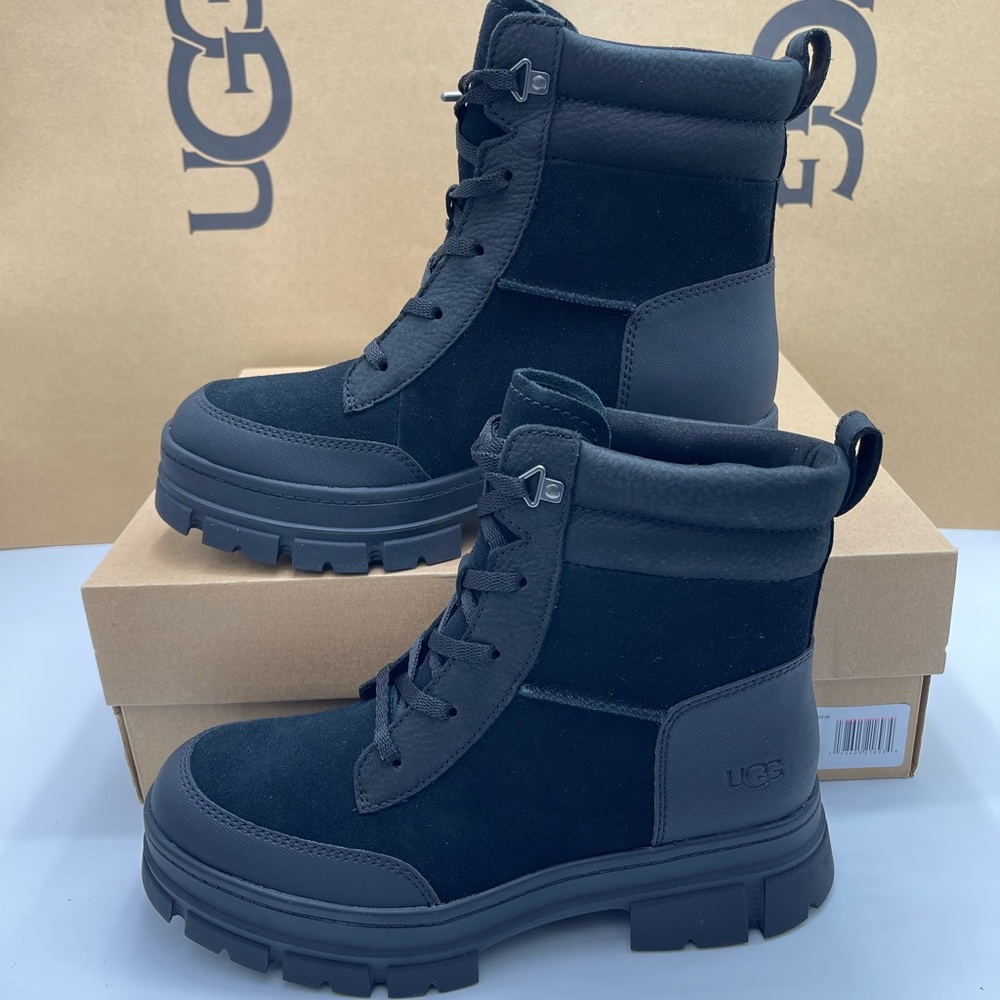 UGG Women's UGG
W / 1174492
W ASHTON WEATHERIZED LACE UP Boots Black - Picture 12 of 16